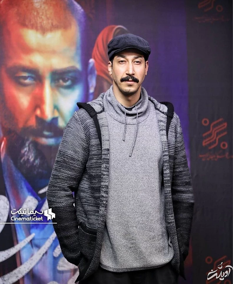 عکس | هوتن شکیبا و بهرام افشاری روی فرش قرمز